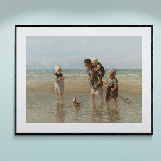 Poster in Lijst Kinderen der Zee