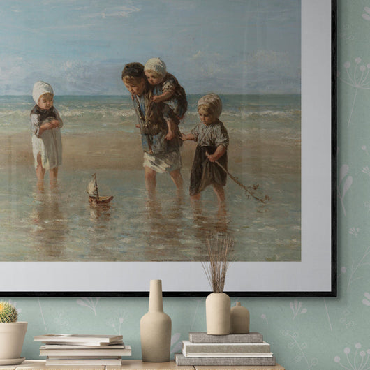 Poster in Lijst Kinderen der Zee