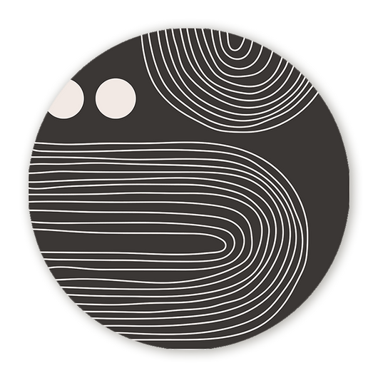 Muurcirkel Golvende Harmonie