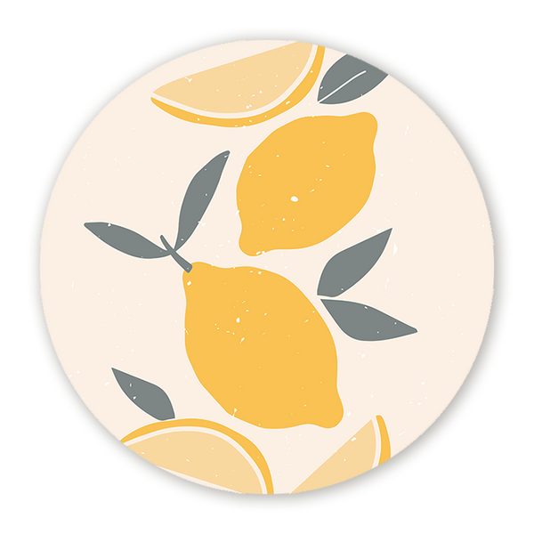 Muurcirkel Lemon Art