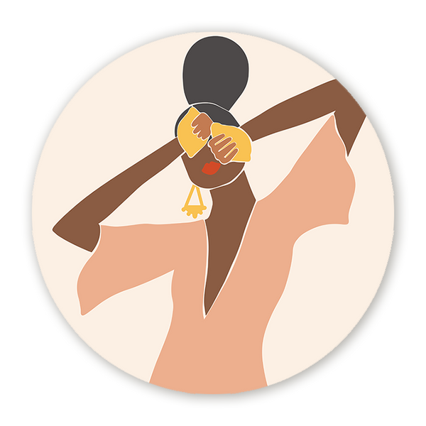 Muurcirkel Lemon Women