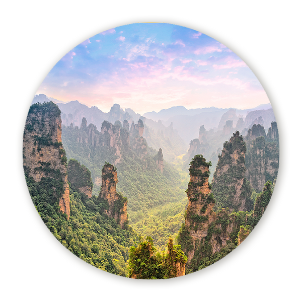 Muurcirkel Mystiek Zhangjiajie