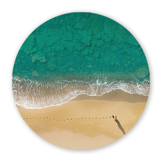 Muurcirkel Perfect Paradijs