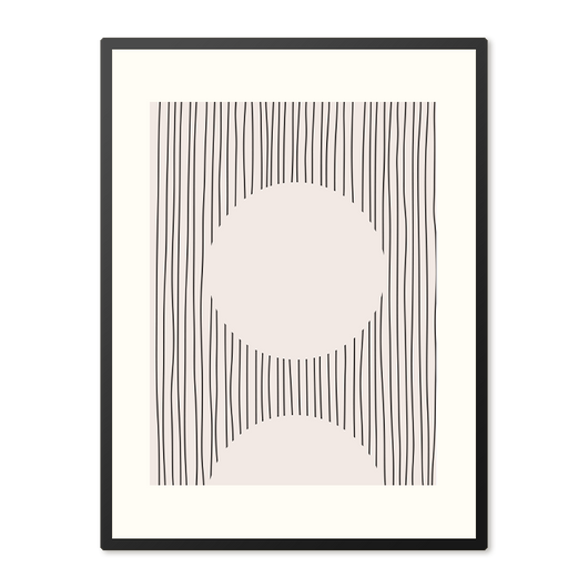 Poster in Lijst Echo van Stilte 