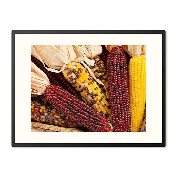 Poster in Lijst Kleurrijk Maïsmozaïek
