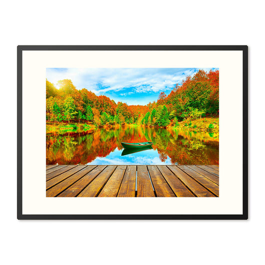 Lijst Kleurrijk Herfstmeer