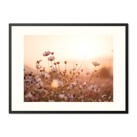 Poster in Lijst Delicate Veldbloemen