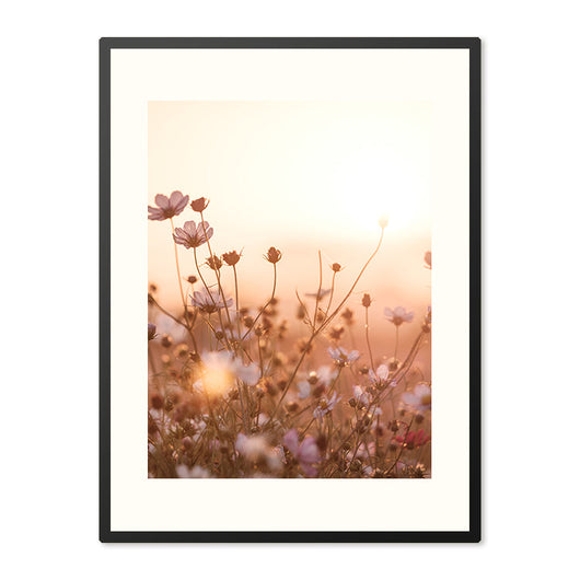 Poster in Lijst Delicate Veldbloemen