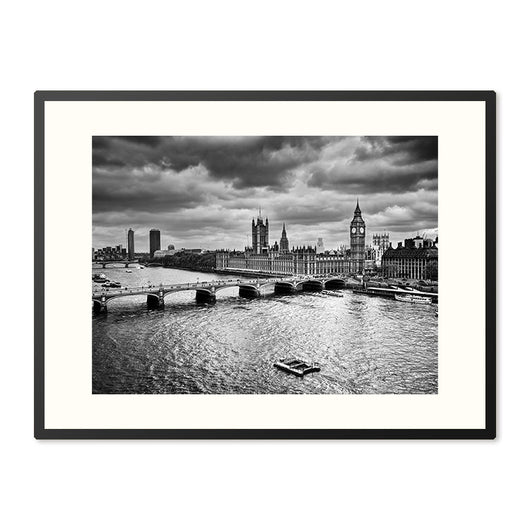 Poster in Lijst Londen's Elegante Silhouet