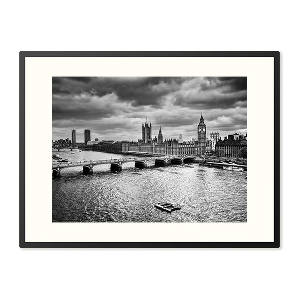 Poster in Lijst Londen's Elegante Silhouet