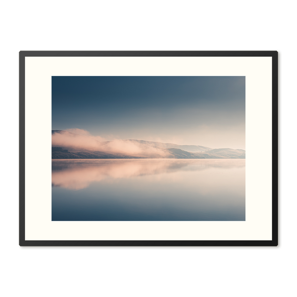 Poster in Lijst Mirror Lake Mornings