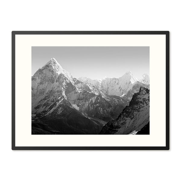 Poster in Lijst Mount Everest