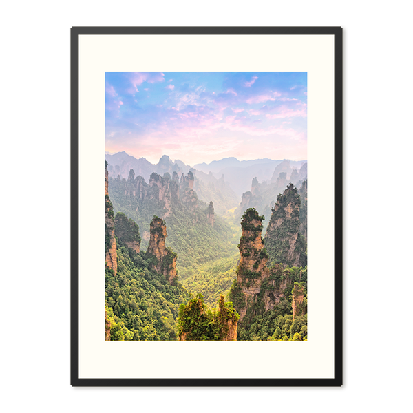 Poster in Lijst Mystiek Zhangjiajie