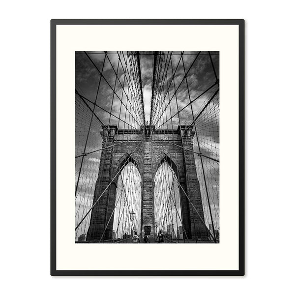 Poster in Lijst Brooklyn Bridge