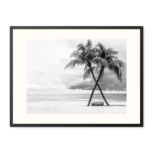 Poster in Lijst Tropische Oase van Rust