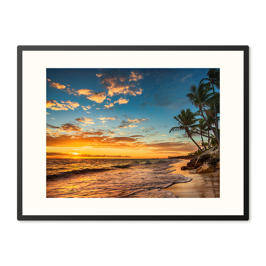 Poster in Lijst Tropisch Paradijs