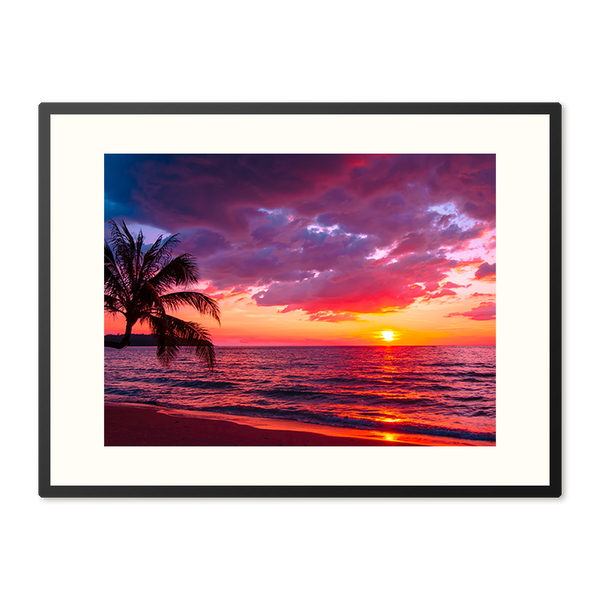 Poster in Lijst Prachtig Tropisch Strand