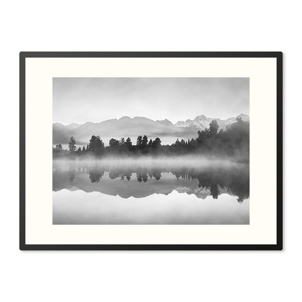 Poster in Lijst Mystieke Bergreflectie