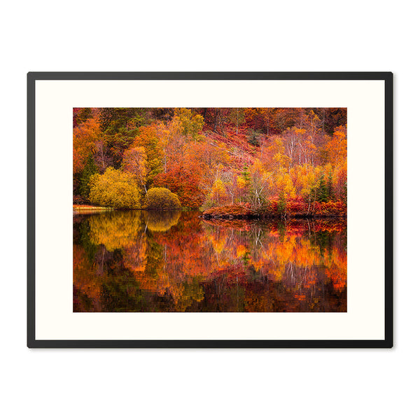 Poster in Lijst Reflecties van de Herfst