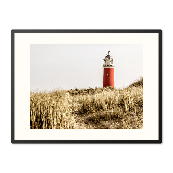 Poster in Lijst Vuurtoren Texel
