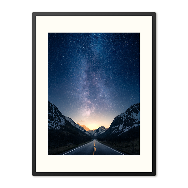 Poster in Lijst Weg naar Sterrenhemel
