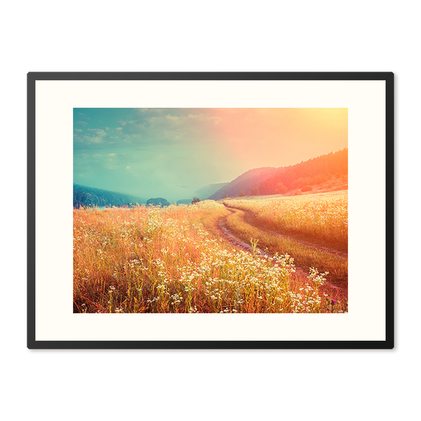 Poster in Lijst Weidse Zonnegloed