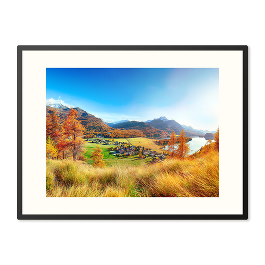 Poster in Lijst Herfstharmonie aan het Meer