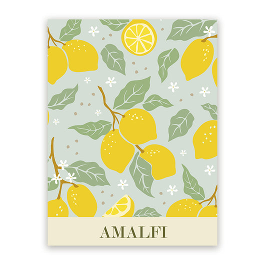 Schilderij Amalfi Citroen