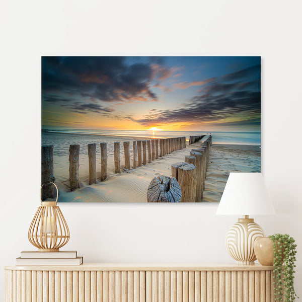 Schilderij Golfbrekers