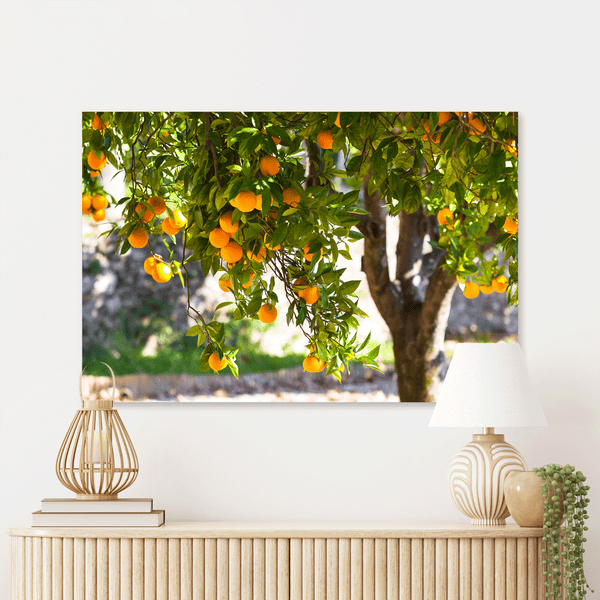 Schilderij Sinaasappelboom