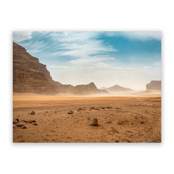 Schilderij Woestijnwind