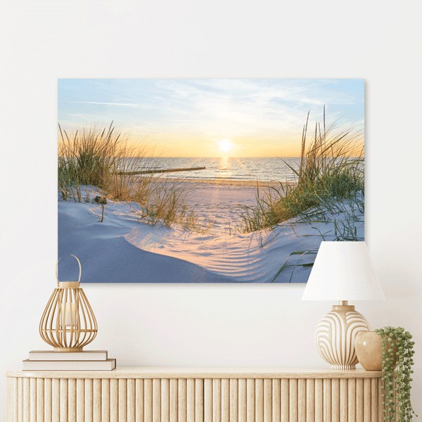 Schilderij Zonsondergang Baltische Zee