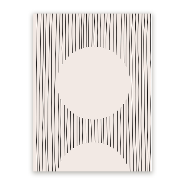 Schilderij Echo van Stilte