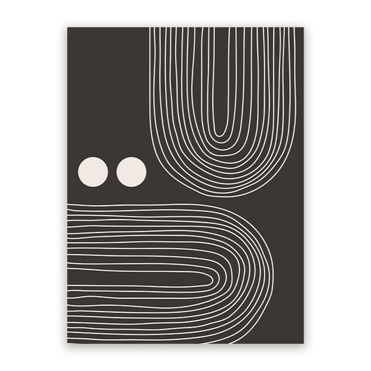 Schilderij Golvende Harmonie