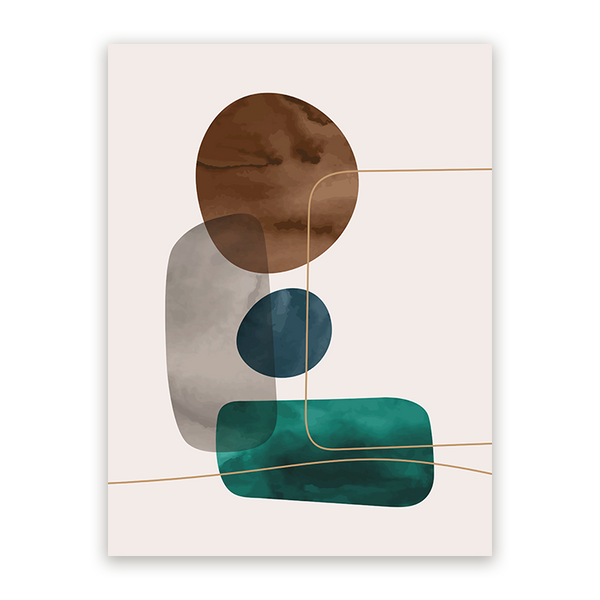 Schilderij Handgeschilderd Abstrakt No2