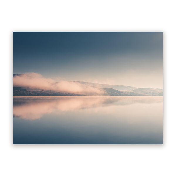 Schilderij Mirror Lake Mornings