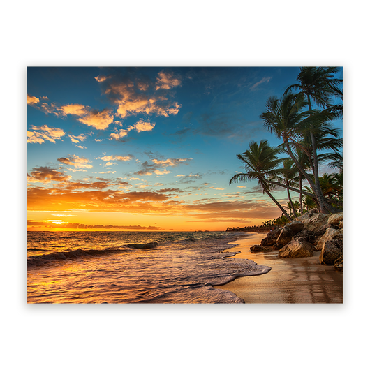 Schilderij Tropisch Paradijs