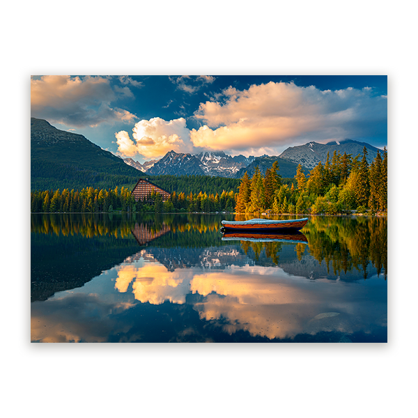 Schilderij Tatra's Ochtendgloed