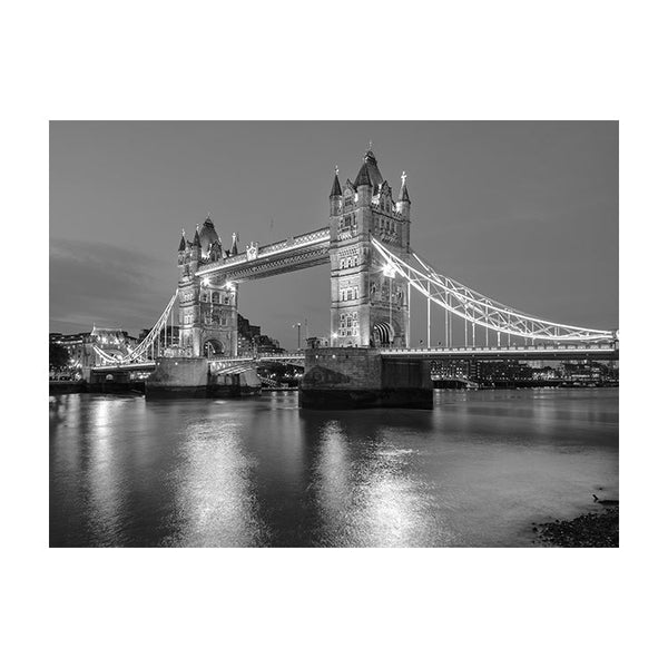 Schilderij Betoverend Licht op Tower Bridge