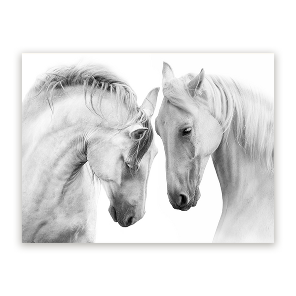 Schilderij Witte Paarden