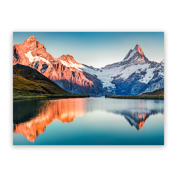 Schilderij Zwitserse Avonddroom