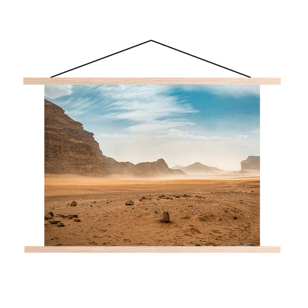 Textielposter Woestijnwind